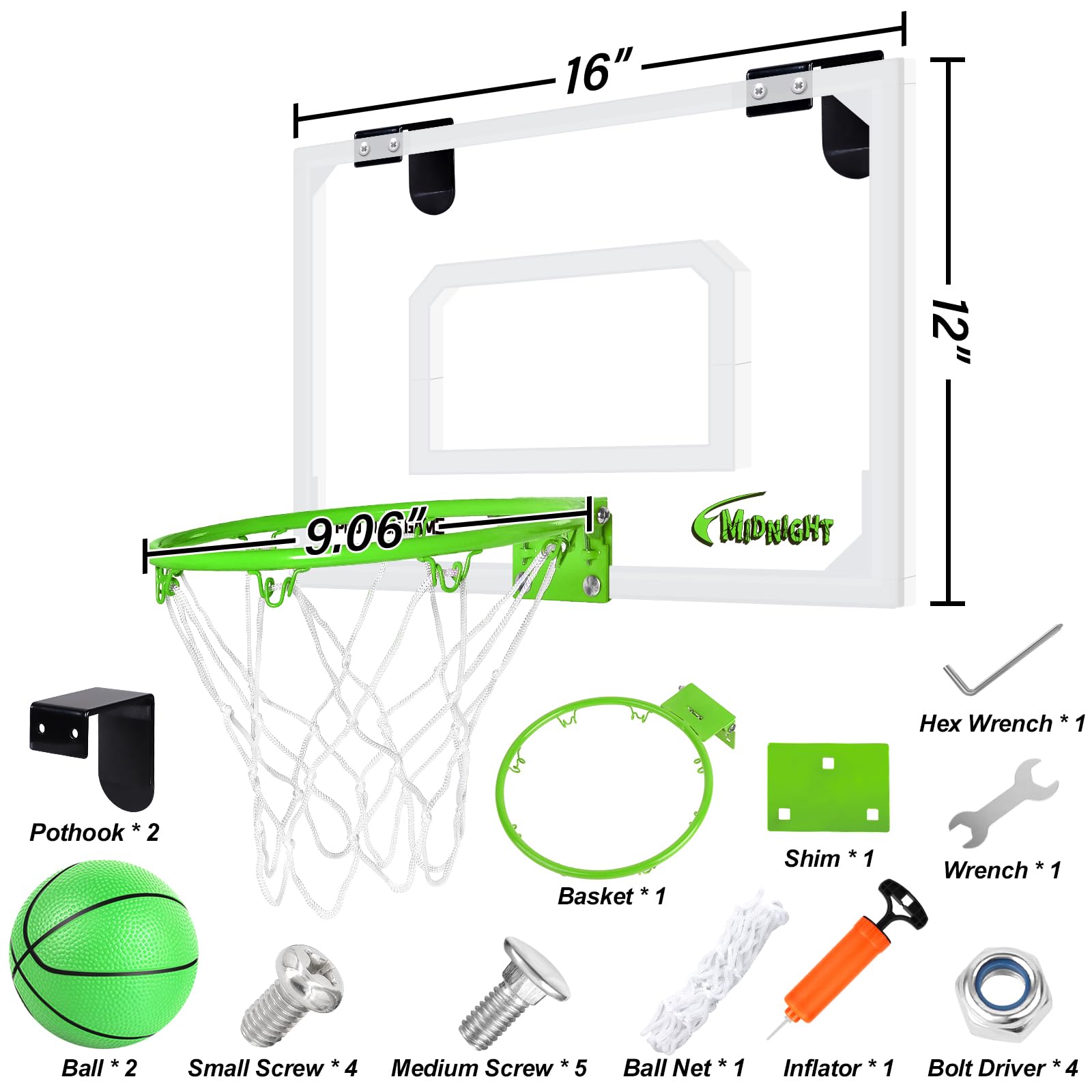 AOKESI gift-ready hoop for kids ages 5 to 12.