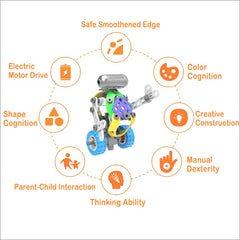 Aolew 107Pcs motorized erector helicopter model inspires flight-themed building fun.