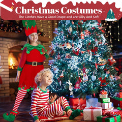 AOLIUP red and white striped stockings add warmth and festive color.