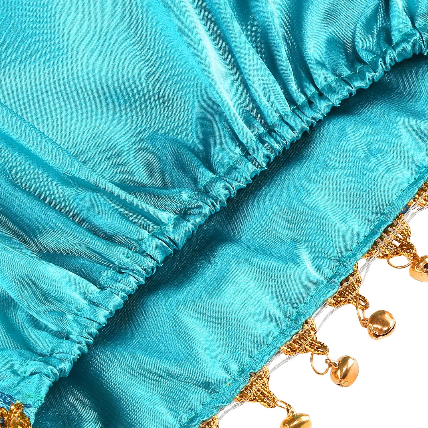 Aolliya Princess Costume with gold trims and tiny bells