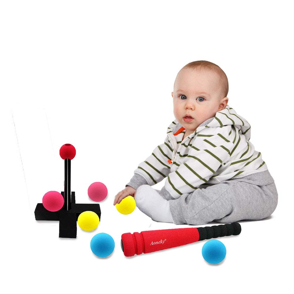 Aoneky Mini Foam Tball Set packaging and contents overview.