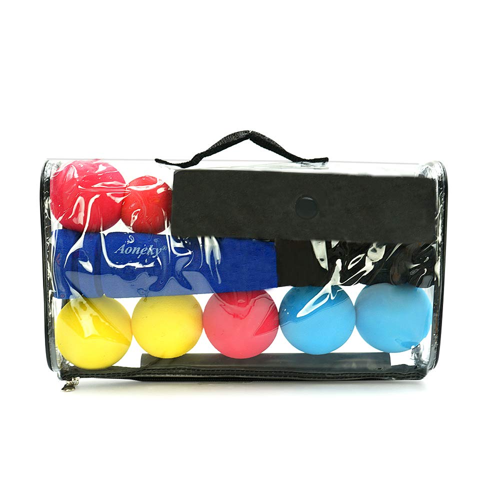 Aoneky mini foam Tball set tee provides stable first hits.