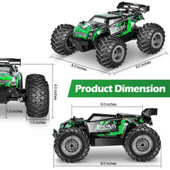 AONEPTR two rechargeable batteries extend outdoor playtime for longer sessions.