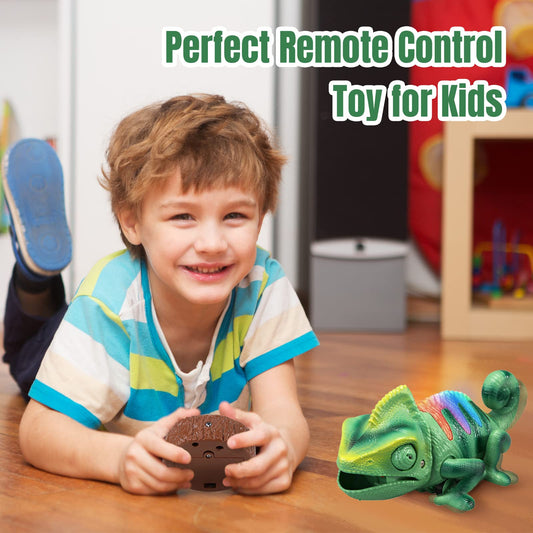 Aontess chameleon tongue action enables playful feeding-style interaction.