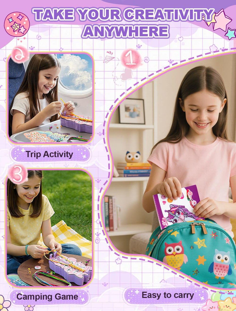 AONTESS stickers-pack inspires embellishment and customization for unique bracelets.
