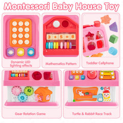 AONTESS two doors open for imaginative pretend play sessions.