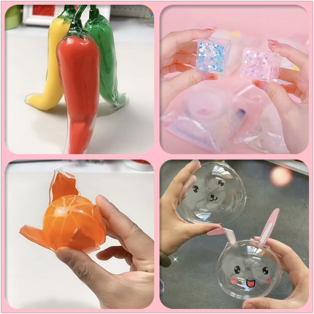 AooeDomi Nano Tape Bubble Kit squishy stickers boost decorative possibilities.