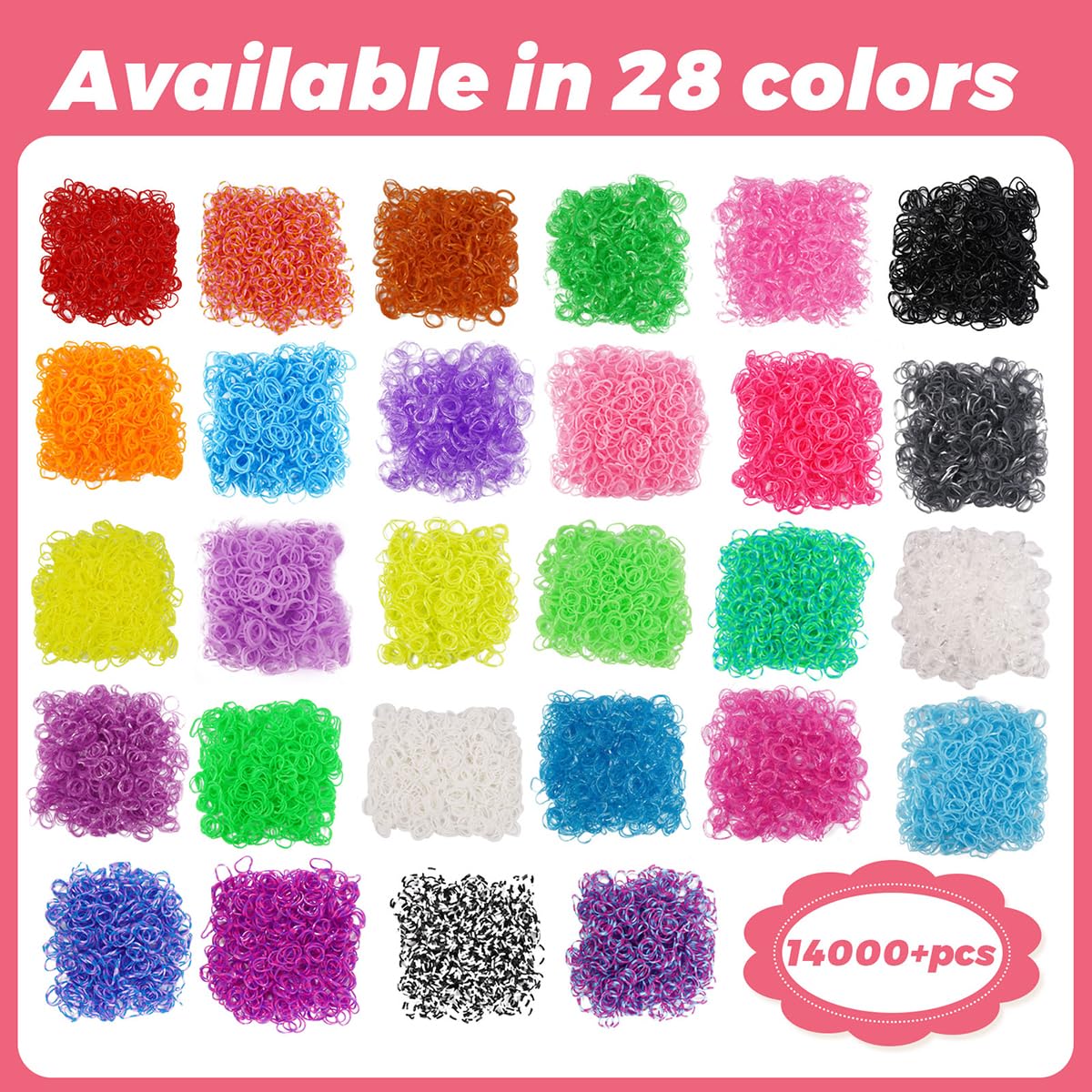 AooeDomi S-Clips and beads enable secure bracelet making.
