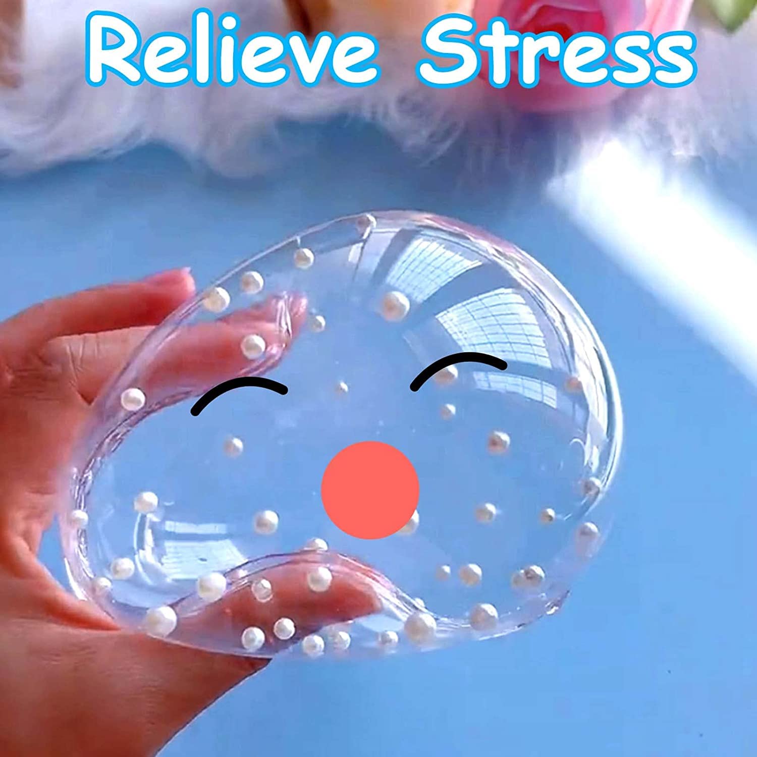 AooeDomi nano bubble pockets being inflated into sparkling bubbles for creative play