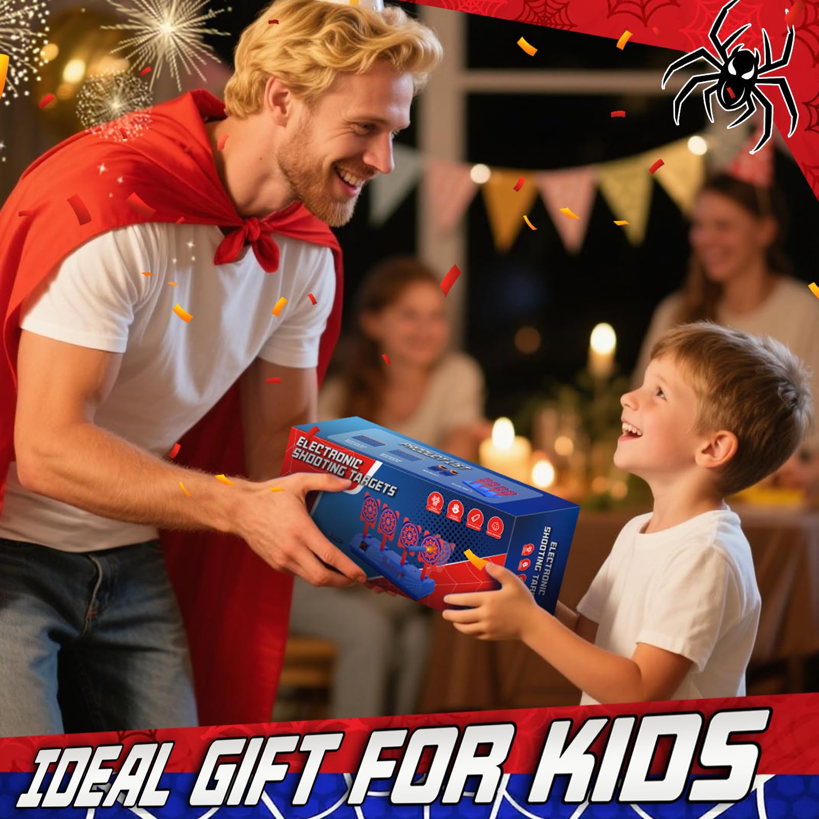 All-in-one Aooess set includes targets, darts, and tools.
