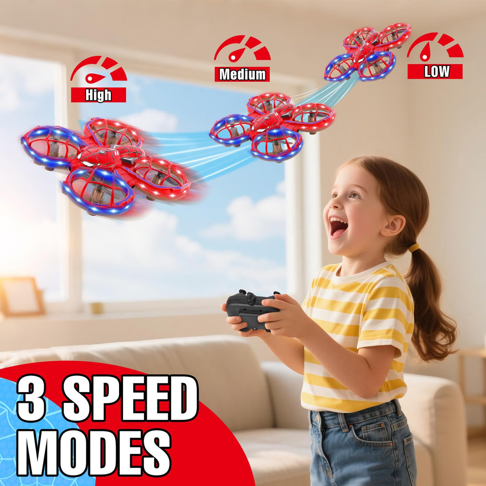 Aooess Spider drone auto-hovering indoors for stable flights