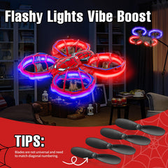Aooess Spider drone includes two batteries for longer sessions