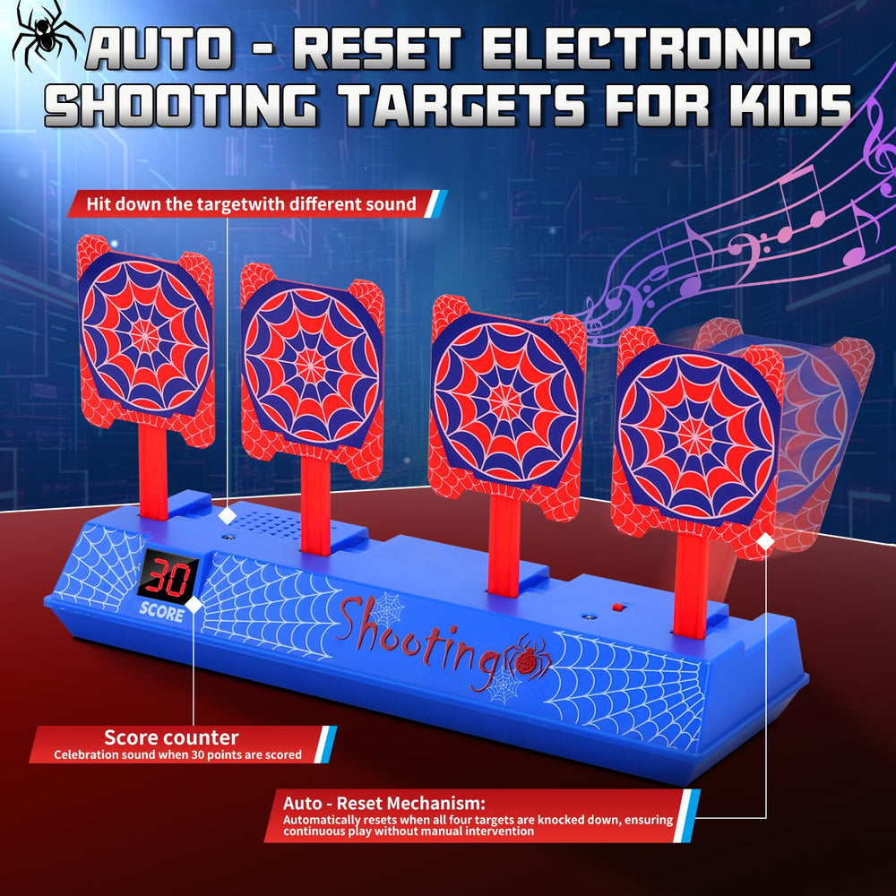 Aooess Spider graphics close-up enhances kid-friendly play.