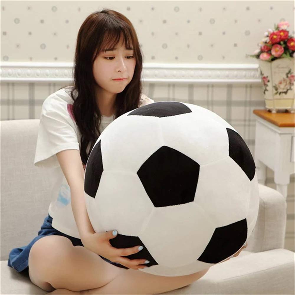 AOQI large 17.7 inch plush ball for comfy reading nook prop.