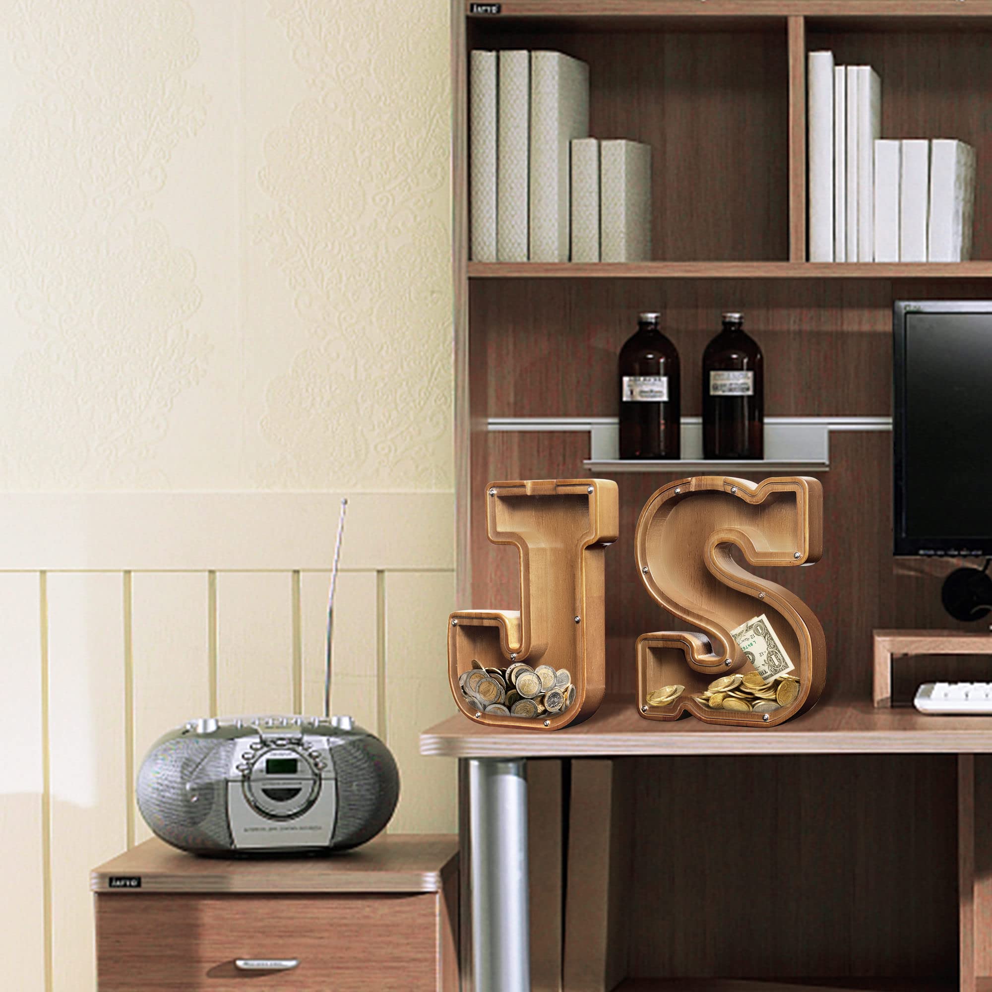 AORCMITN pine wood finish preserves natural color while staying safe for kids.