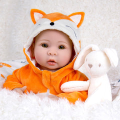 Aori doll showing ultra-soft cotton-filled body for cuddly play.
