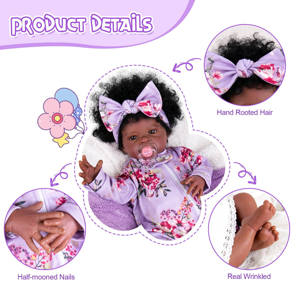 Aori 20in reborn doll suitable for role-play and comforting companionship