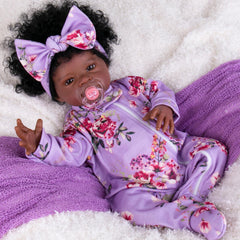 Aori 20in reborn doll soft vinyl skin for tactile snuggling and realism