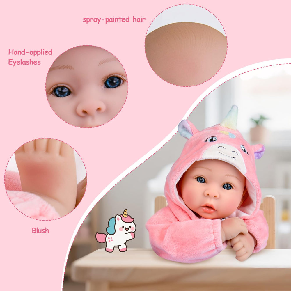 Aori doll supports developmental pretend play and caregiver role-play.