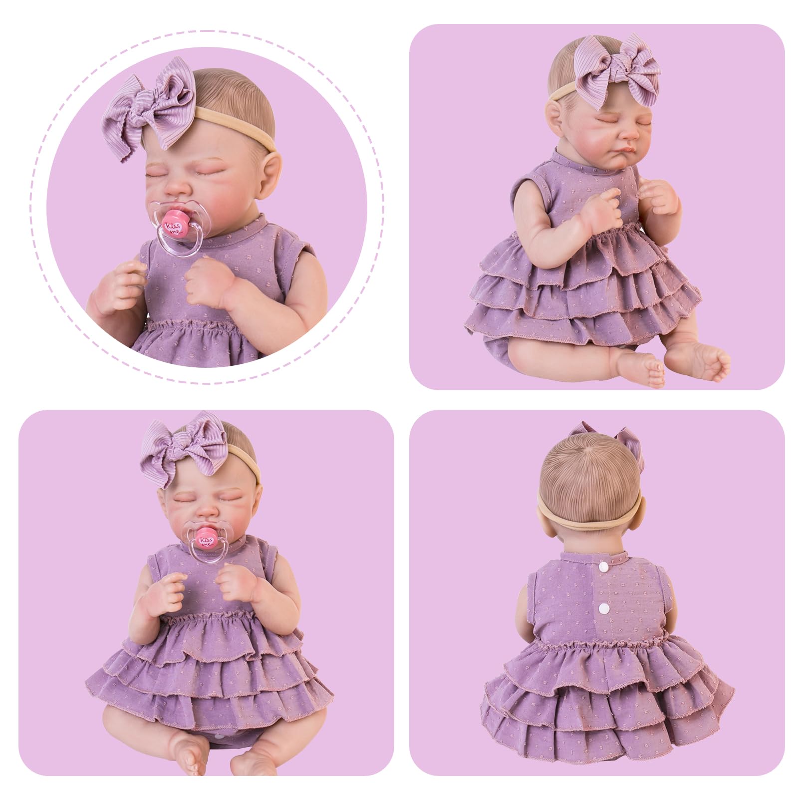Aori handmade doll clothing using safe materials for kids.