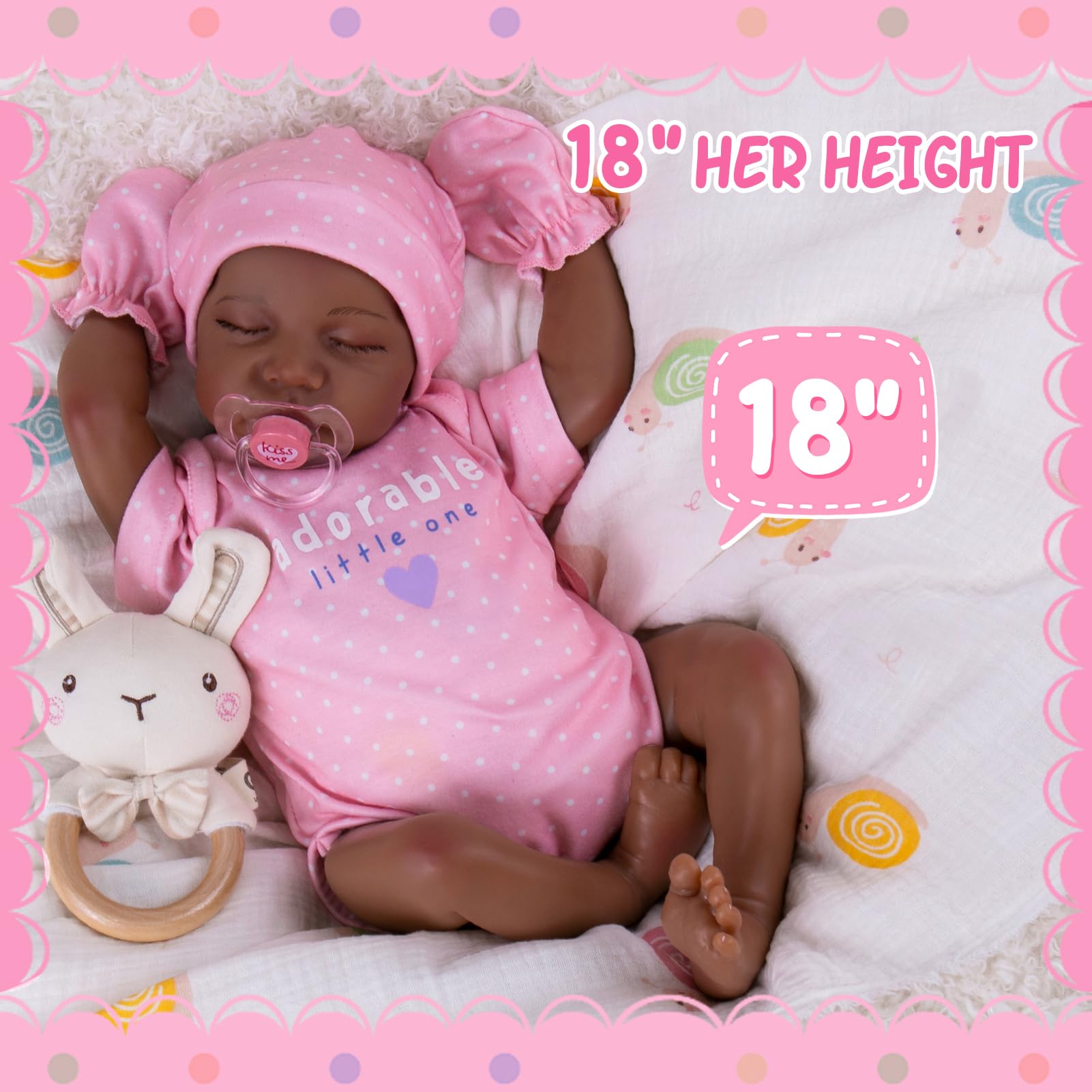 Aori poseable body with flexible limbs enables easy posing and interactive scenarios.