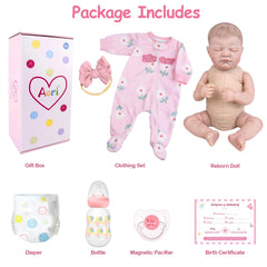 Aori 20-inch included accessories like pacifier and bottle support role play.