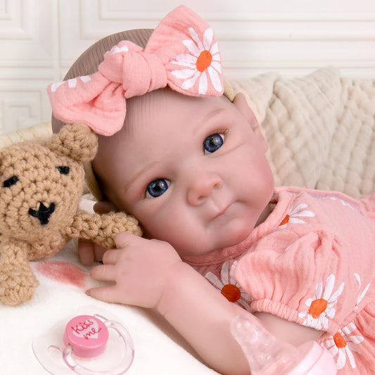 Aori reborn doll with poseable head and limbs for easy styling