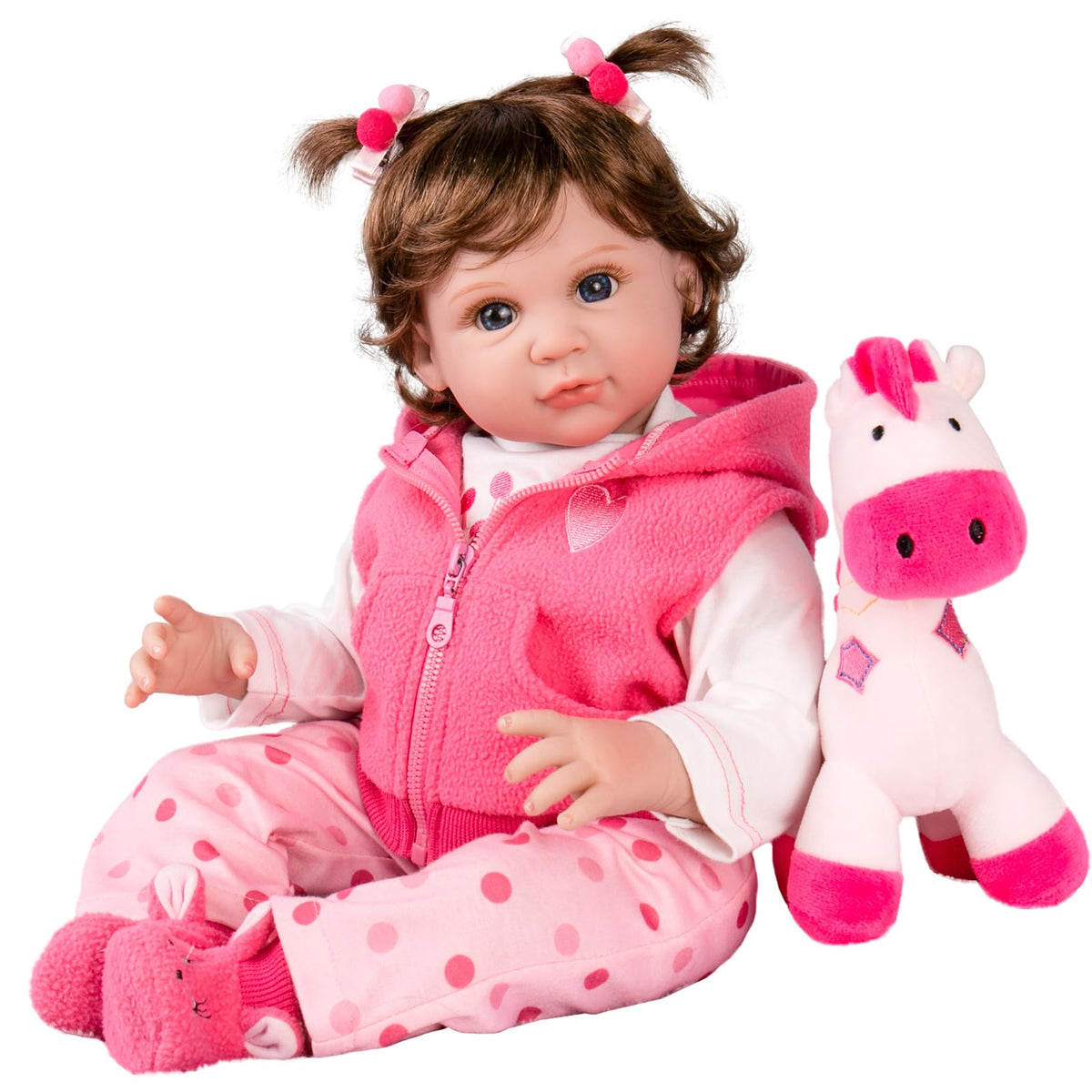 Aori Reborn 22inch doll with realistic head and limbs for lifelike play.