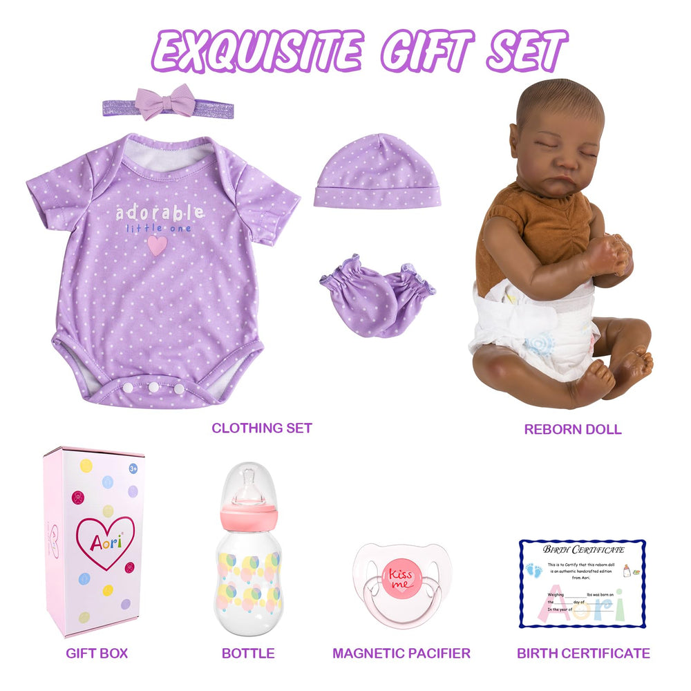 Aori Reborn Baby Doll blush details and nails enhance lifelike charm