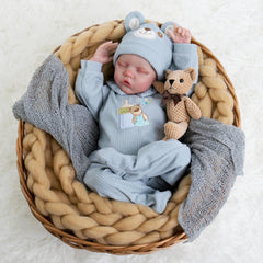 Aori Reborn Baby Doll Boy magnetic pacifier for authentic play