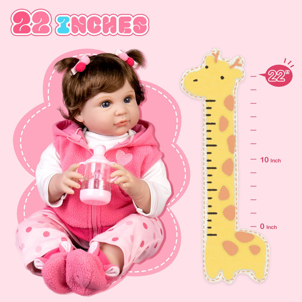 Aori Reborn includes a magnetic pacifier for soothing play moments.