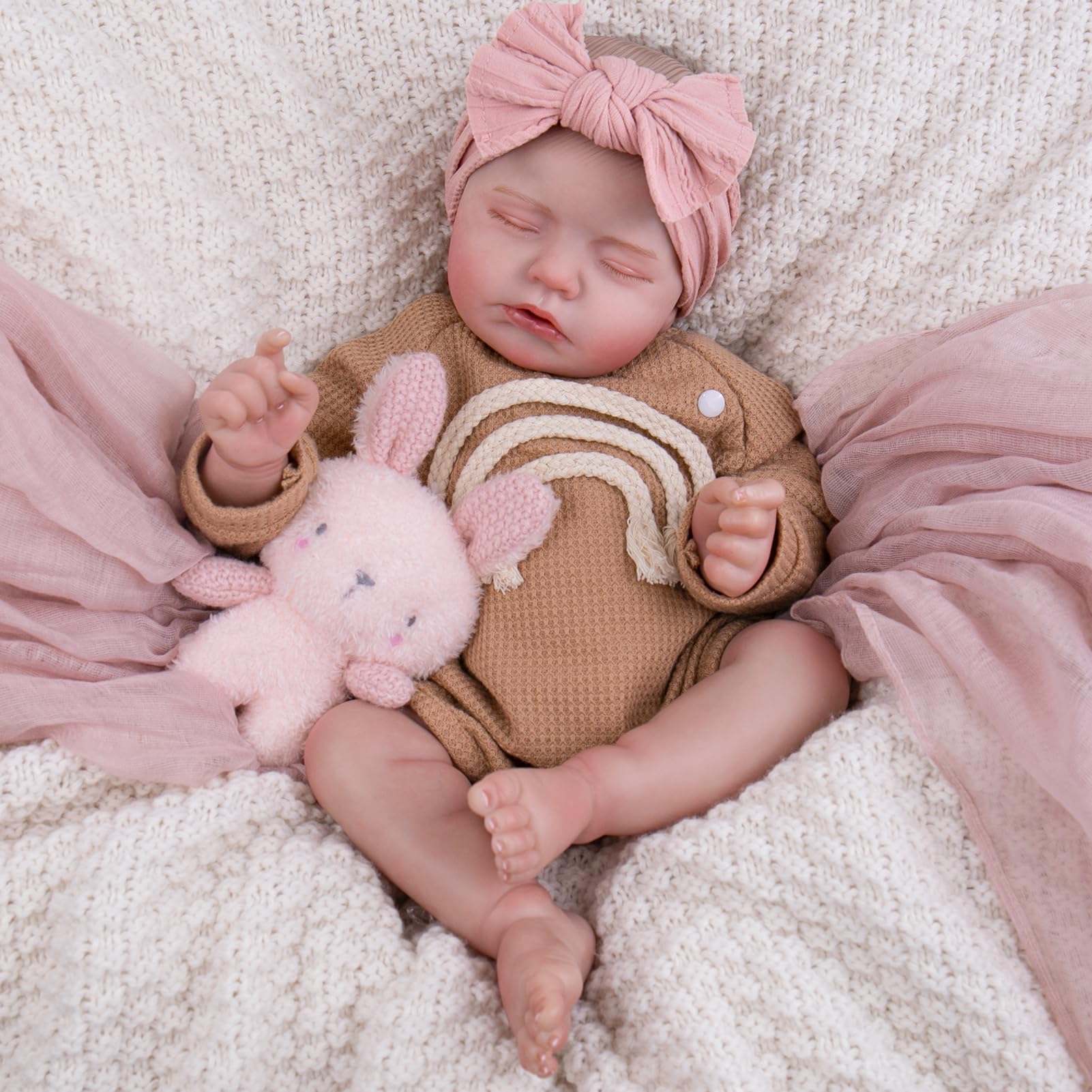 Aori reborn doll soft weighted body ideal for cuddling sessions