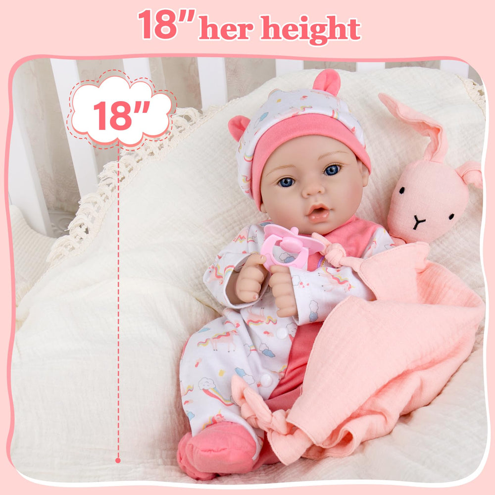 Aori Reborn complete kit includes outfit, pacifier, bottle, and birth certificate