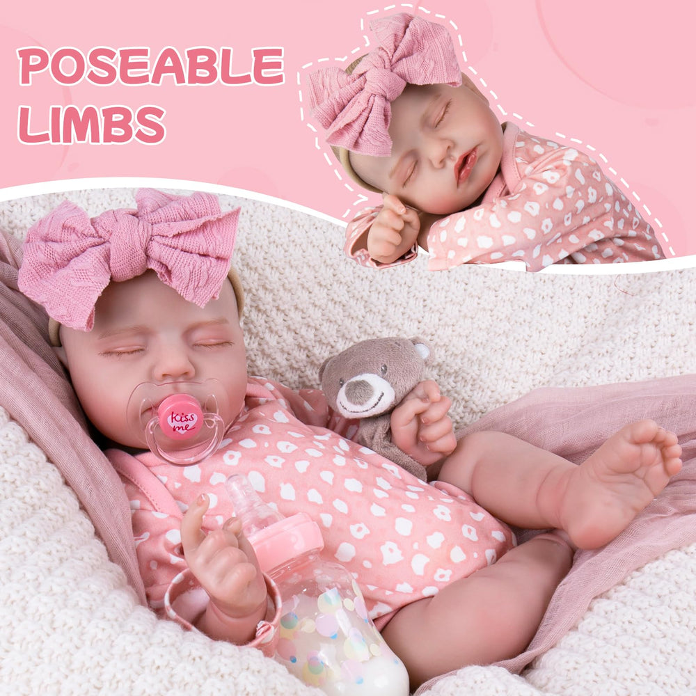 Aori 20in poseable doll demonstrates bendable limbs for creative play.