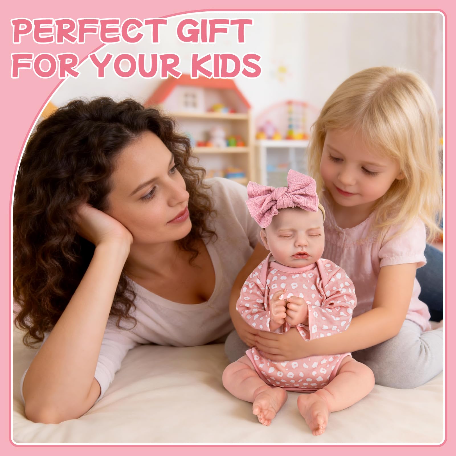 Aori Reborn Doll 20in premium fashion and gift box enhances gifting.