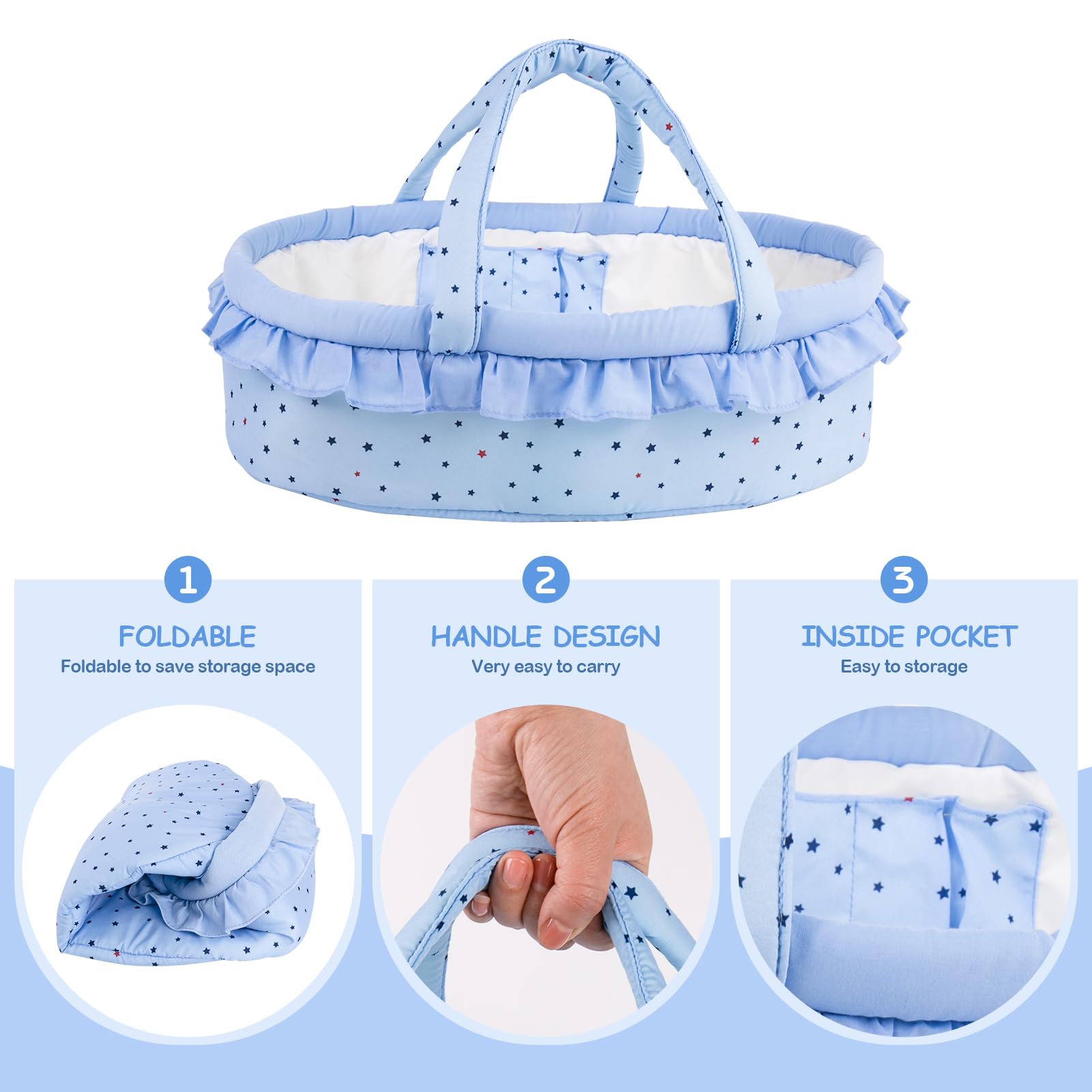 Aori Reborn bib and shirt set complements doll outfits