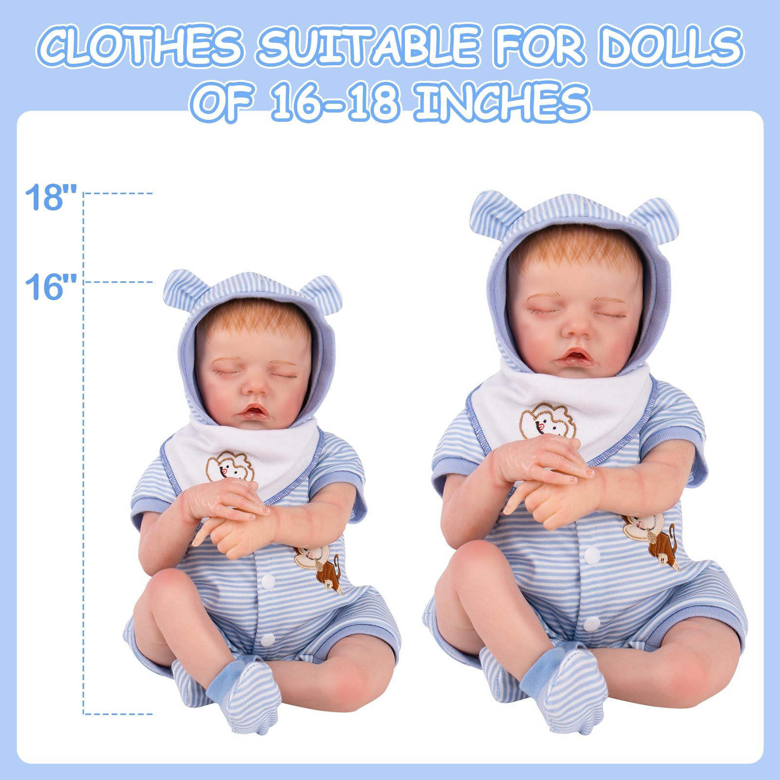 Aori Reborn feeding bottle compatible with 16-18 inch dolls