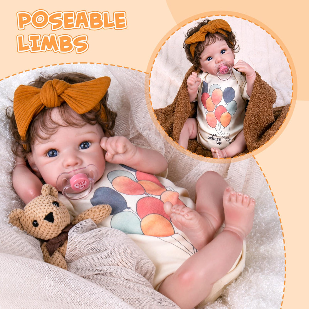 Aori reborn doll featuring poseable limbs for versatile posing