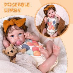 Aori reborn doll featuring poseable limbs for versatile posing