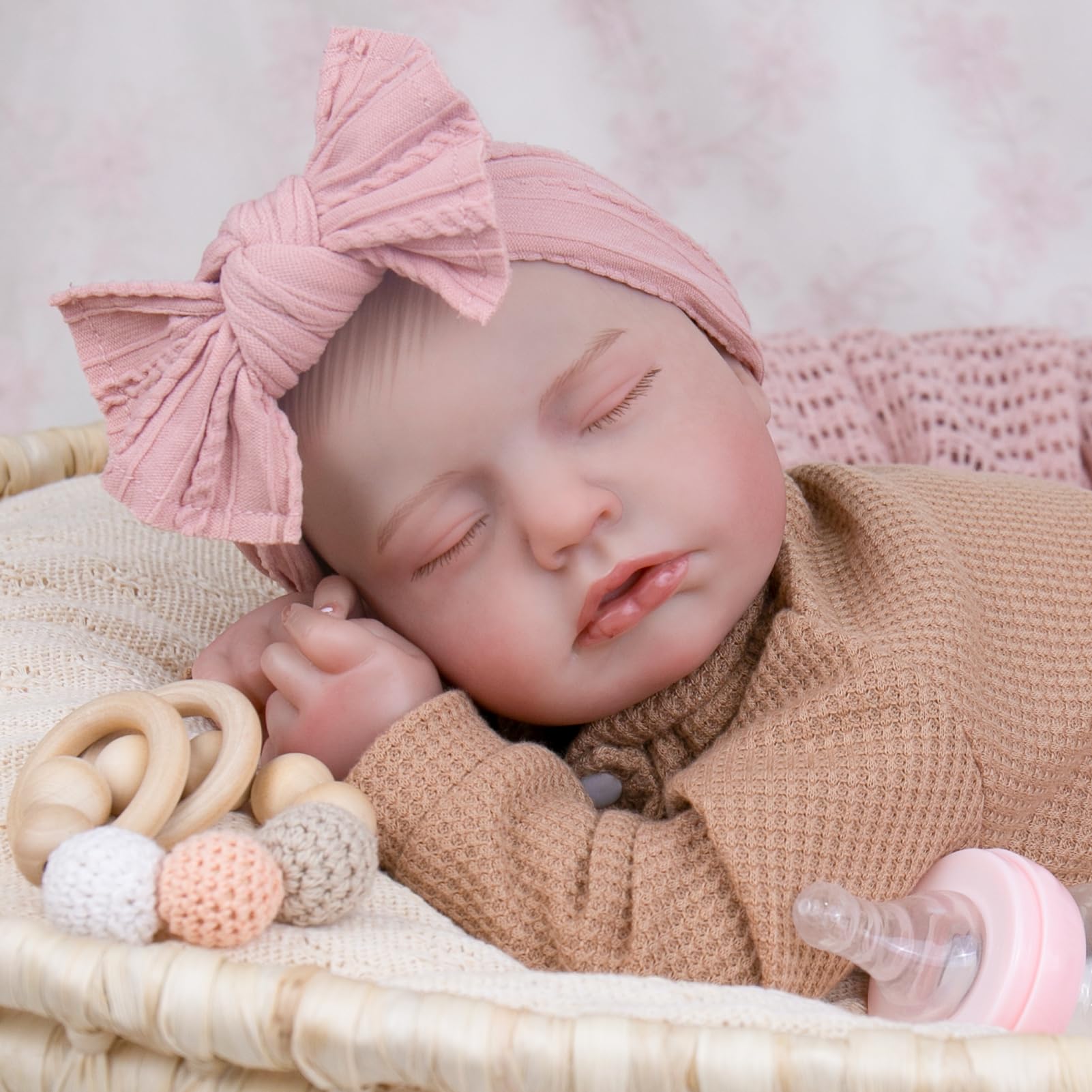Aori reborn doll with weighted body for realistic cuddling