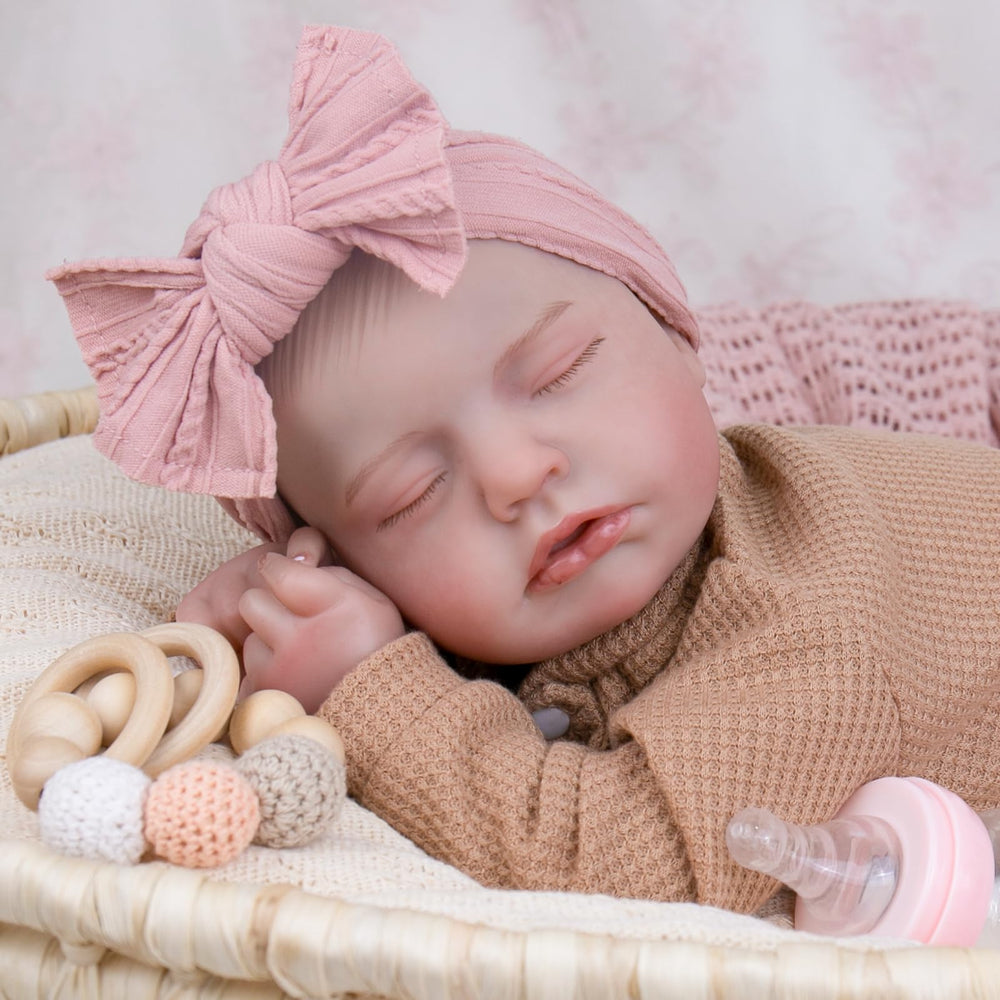 Aori reborn doll with weighted body for realistic cuddling