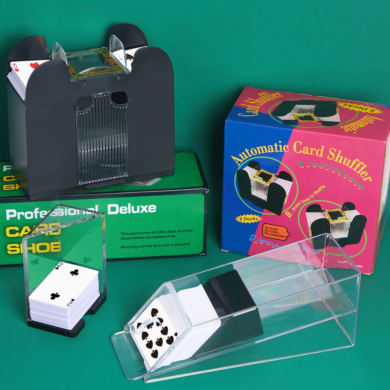 Aoriher discard tray organizes used cards for smooth rounds.
