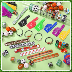 Aoriher football slap bracelets add quick wear and bold accents.