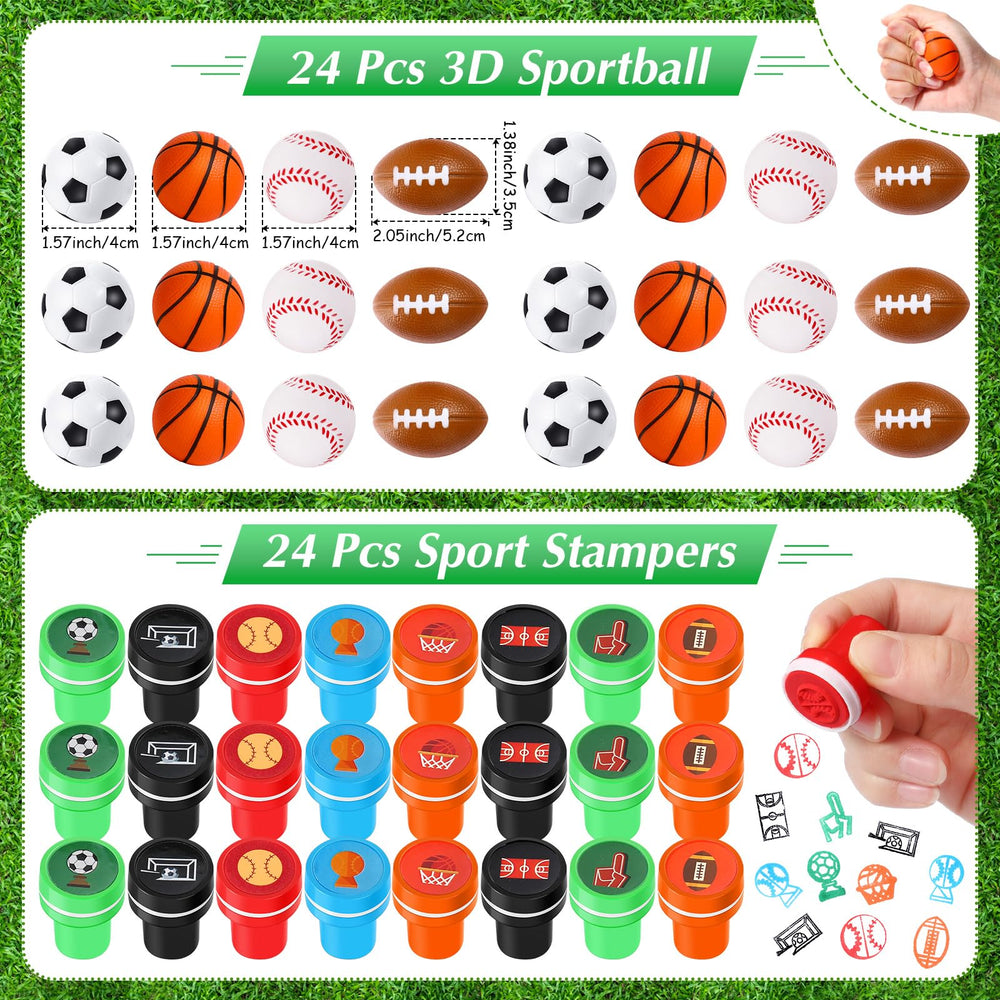 Aoriher football stamps help customize invitations and decorations.