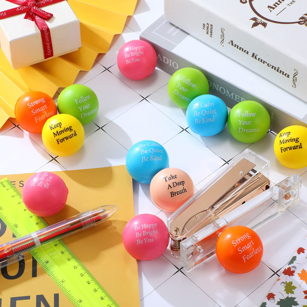 Gift-ready packaging and colorful balls ready to share.