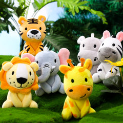 Aoriher tiger plush, 4-inch, playful desk companion for study corners