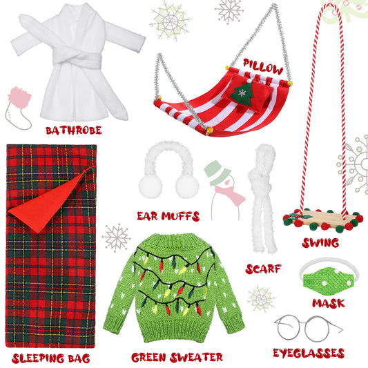 Aoriher white doll bathrobe for dressing up dolls