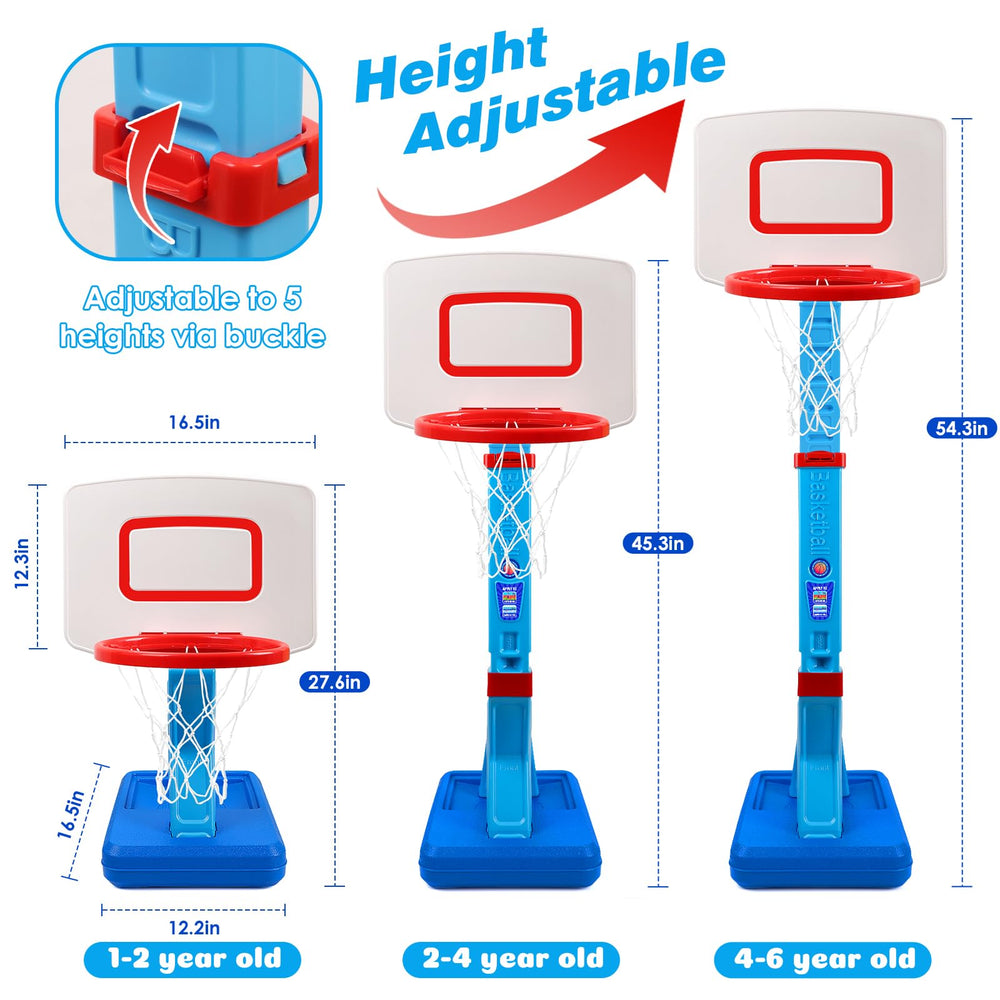 AOSPHYS Hoop base with 6 kg capacity stays steady during energetic play.