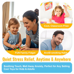 AOSTEONG portable fidget fits pocket for on-the-go relaxation.