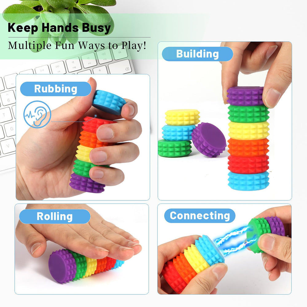 AOSTEONG soft spike grip silicone texture for tactile use